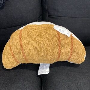 Cozy Croissant-Shaped Pillow
